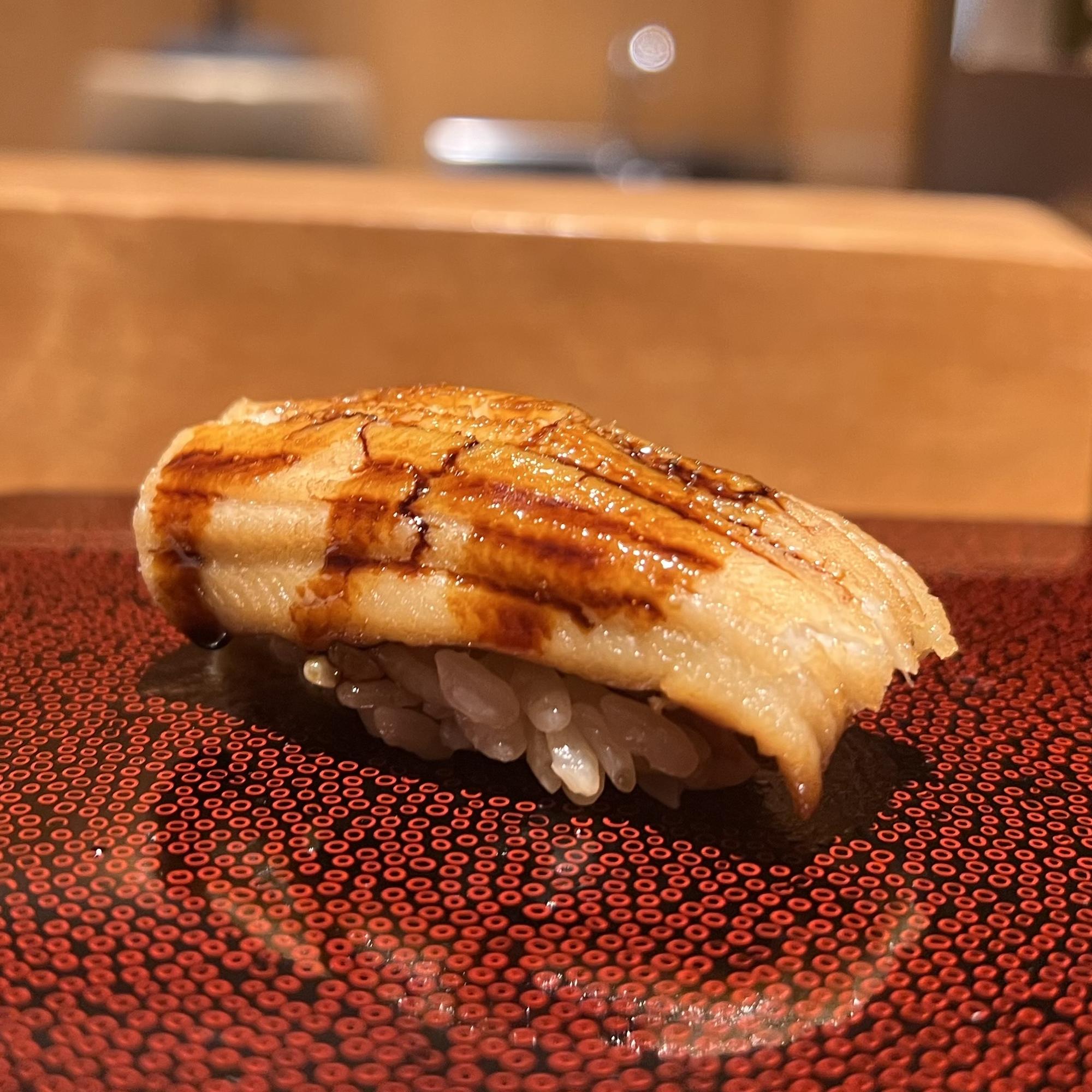Le nigiri — Congre japonais