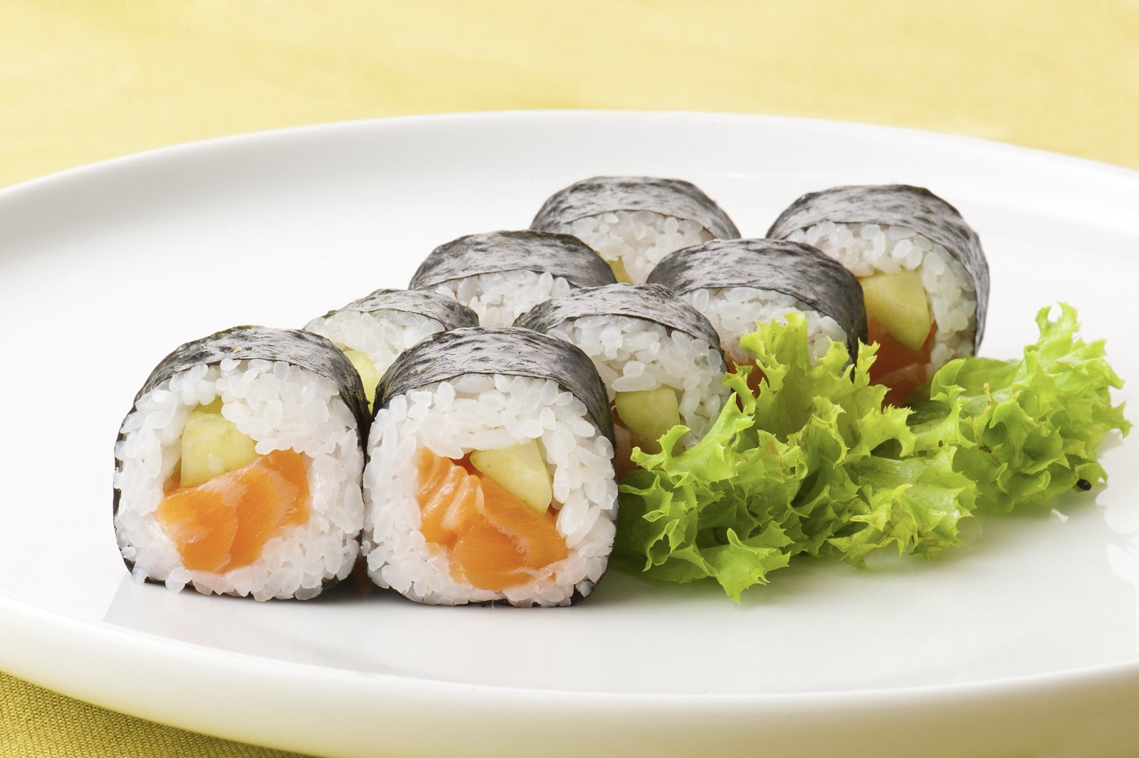 Le nigiri — Maki manteau d'arche et concombre
