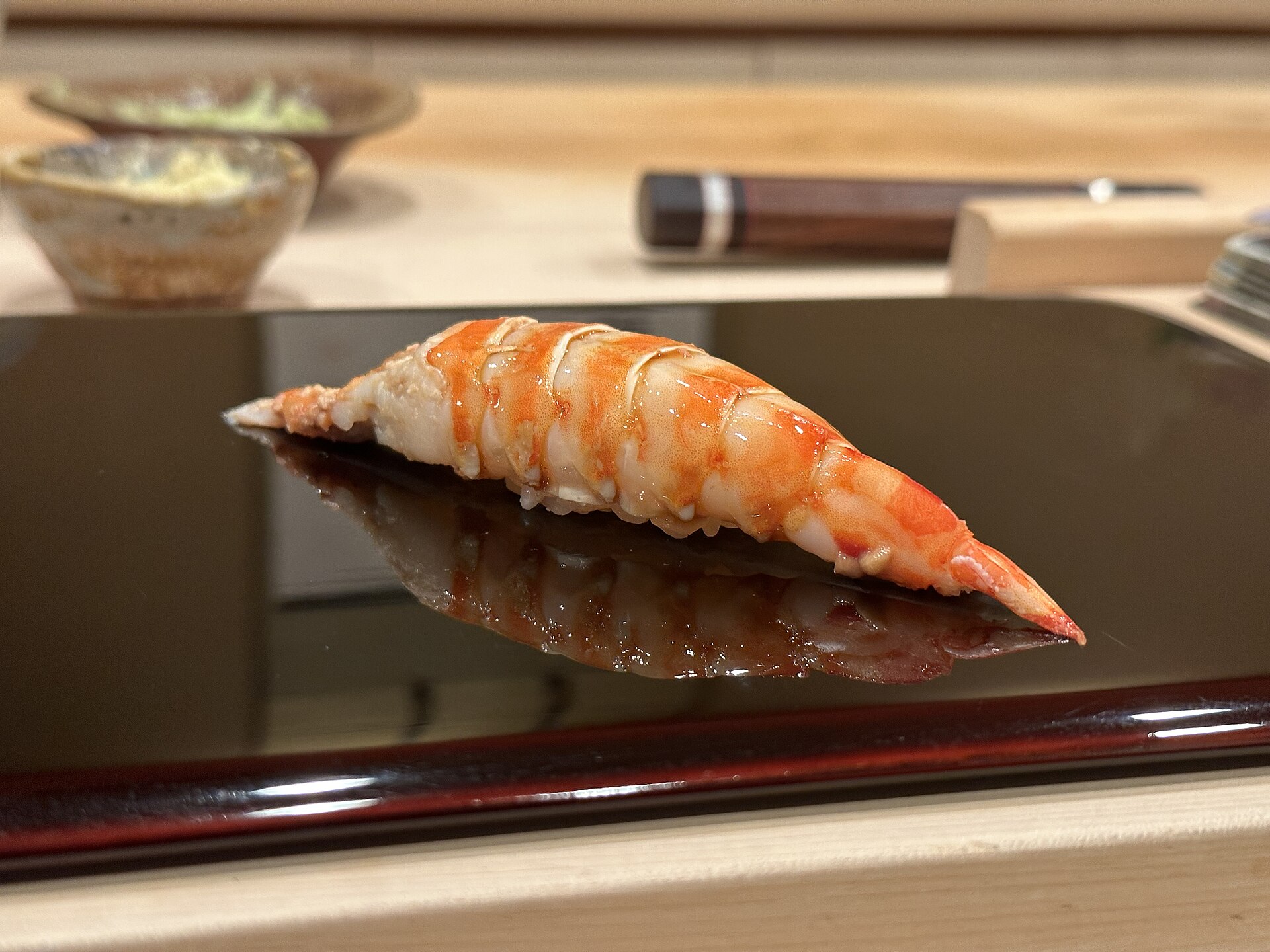 Le nigiri — Crevette kuruma (tigrée du Japon)