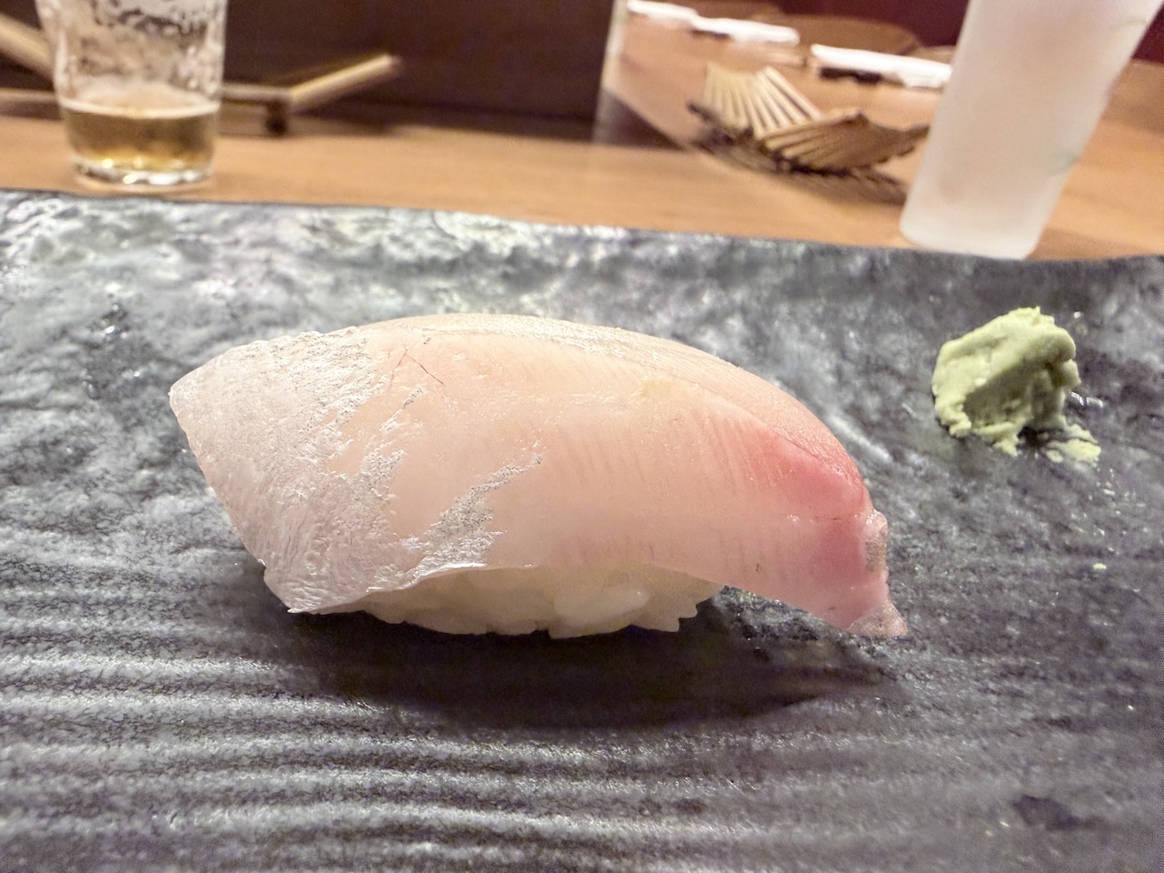 Le nigiri — Dorade japonaise